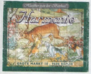 Huisbier van het Bierhuis Harmonie 