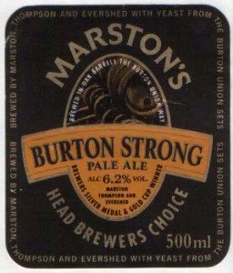 Marston's Burton Strong Pale Ale  