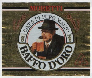 Birra Moretti Baffo d'Oro  